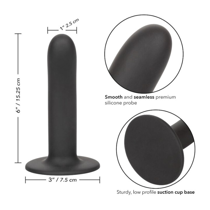 CALEXOTICS Gladek dildo, združljiv s pasom BOUNDLESS 15,25