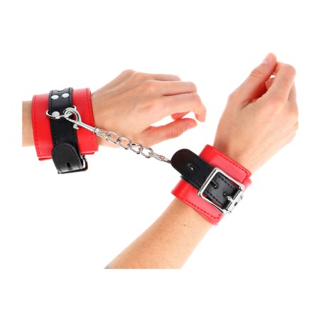 verstelbare polsboeien met riem 17-28x6 cm